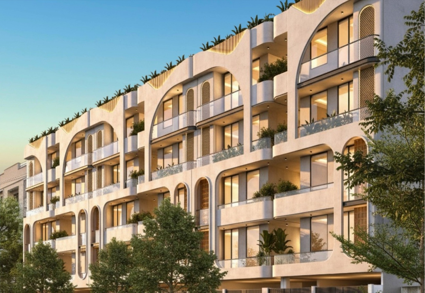 Horizon Floors Sector 99A Gurgaon — low rise independent floors elevation on Dwarka Expressway